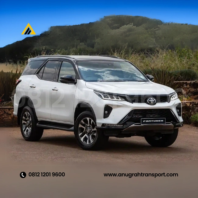 harga sewa mobil fortuner per hari