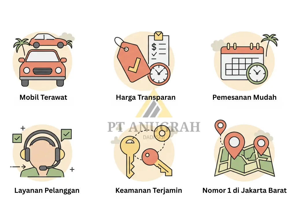 Harga sewa mobil di kebon jeruk Jakarta Barat
