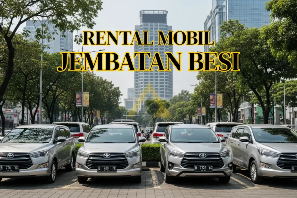rental mobil di jembatan besi