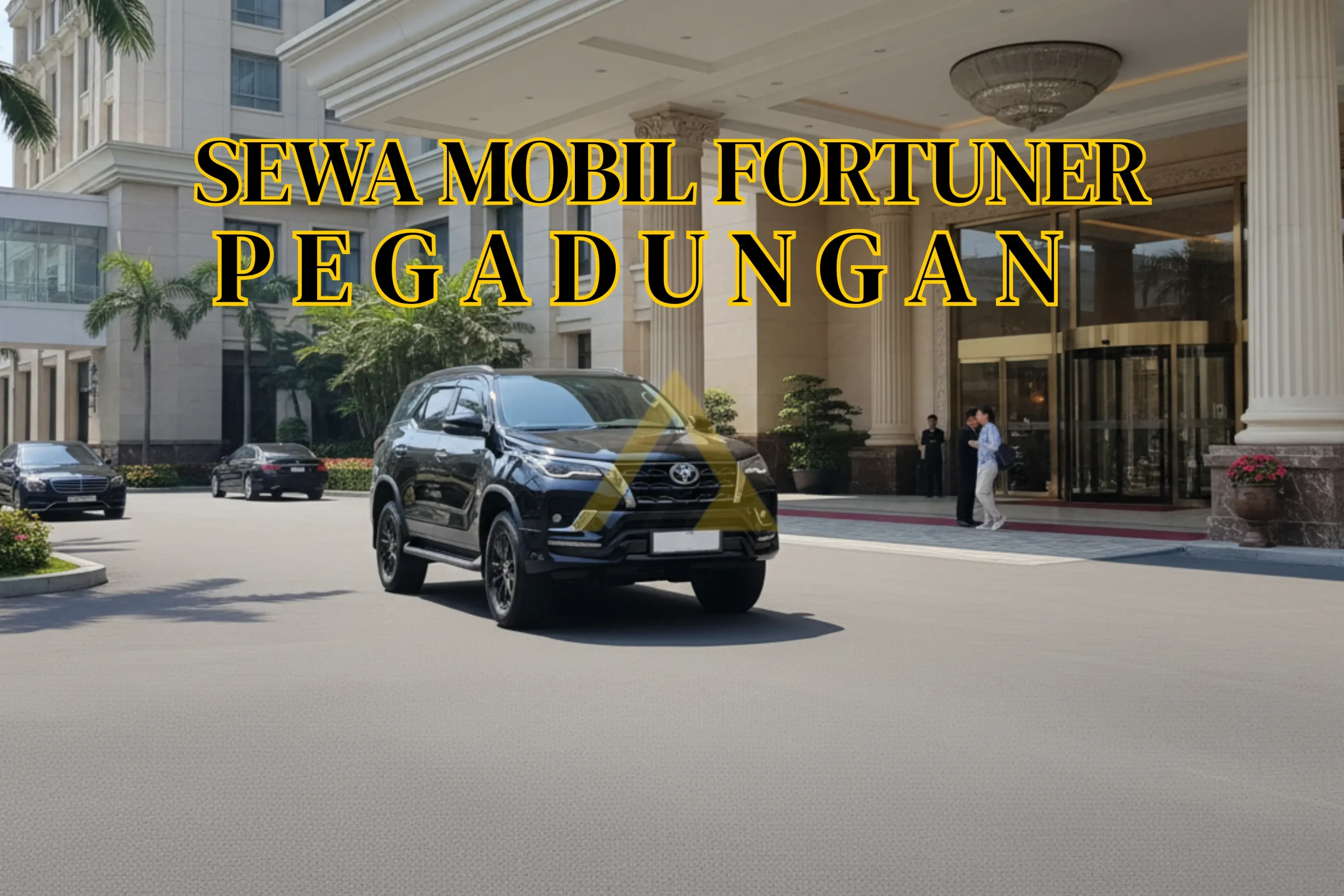 SEWA MOBIL FORTUNER PEGADUNGAN