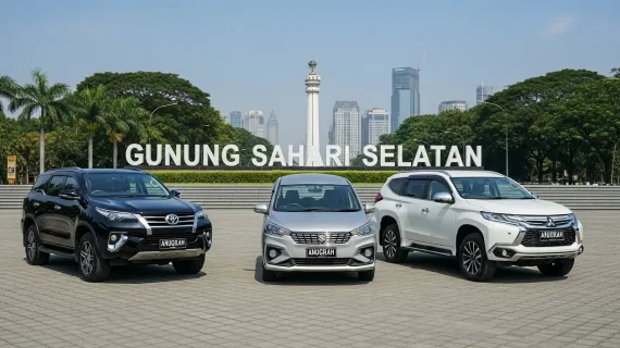 Rental Mobil Gunung Sahari Selatan