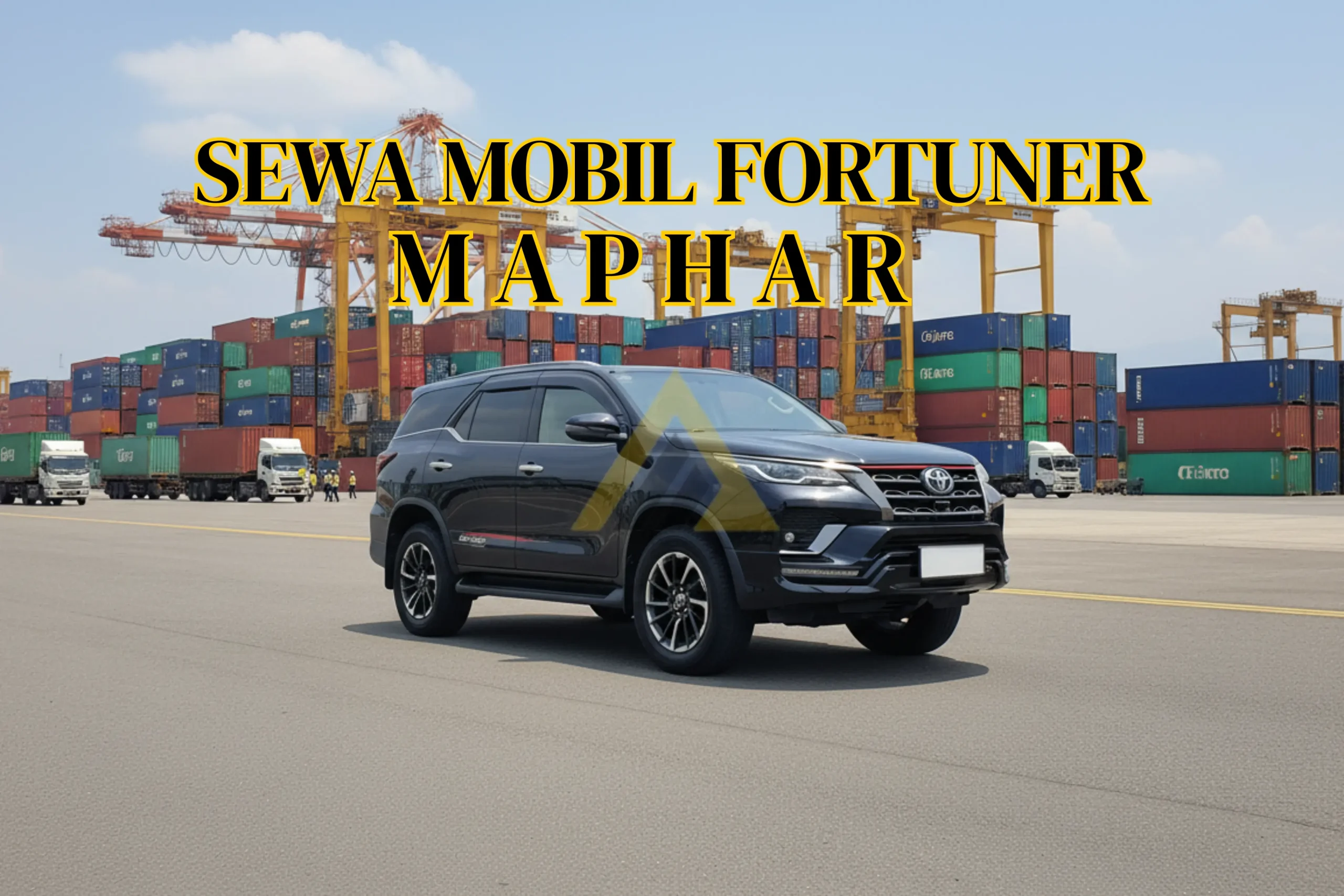 SEWA MOBIL FORTUNER MAPHAR