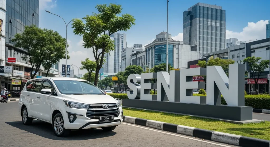 rental mobil senen